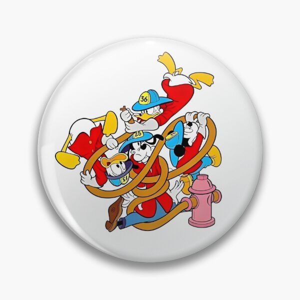 Item preview, Donald Duck Firefighters Disney Vintage designed and sold by Bindamasc.