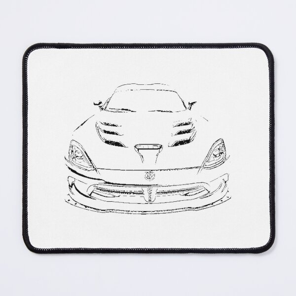 Item preview, Viper ACR High Performance Sports Car Illustration Design designed and sold by Alcheirys.