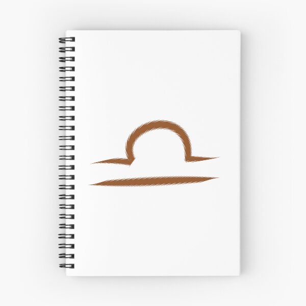 Item preview, Brown Libra Scales Zodiac Symbol Design designed and sold by pattern-archive.