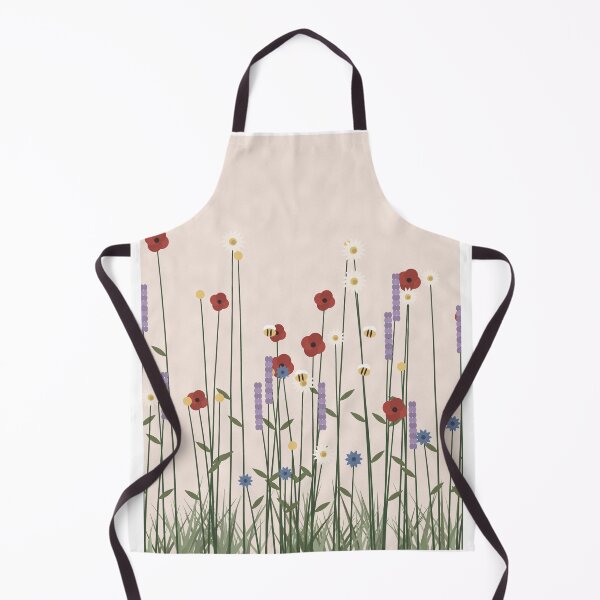 Item preview, Wildflower Meadow Cottagecore Print designed and sold by ChromaLens.