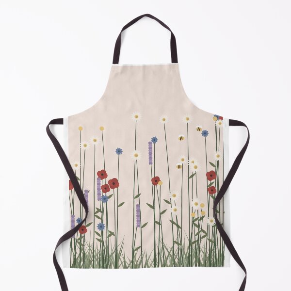 Item preview, Cornflower and Lavender Wildflower Meadow designed and sold by ChromaLens.
