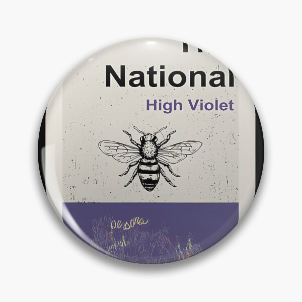 Item preview, The National Inspired High Violet Artistic Music Album Design designed and sold by myshirtee.