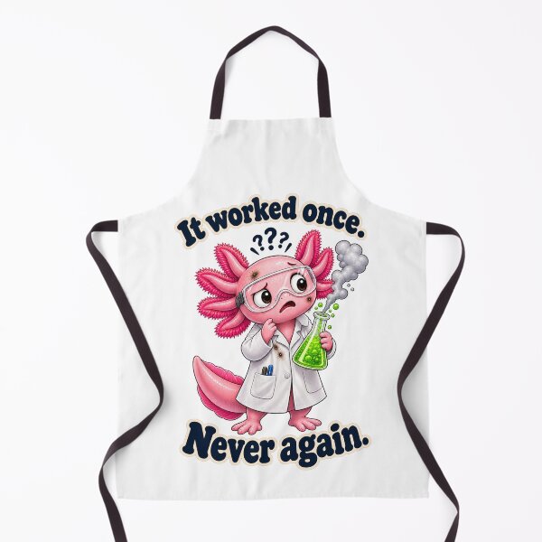 Item preview, It Worked Once, Never Again - Funny Science Lab designed and sold by ManxCatAndy.