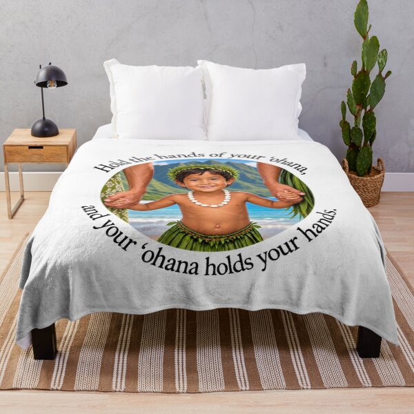 Item preview, Polynesian Community Proverb - Hold the hands of your ʻohana | Pacific Art designed and sold by ShakaLife.org.