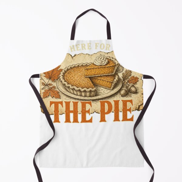 Item preview, Here For The Pie Thanksgiving Pumpkin Pie Lover designed and sold by HappyVibration.