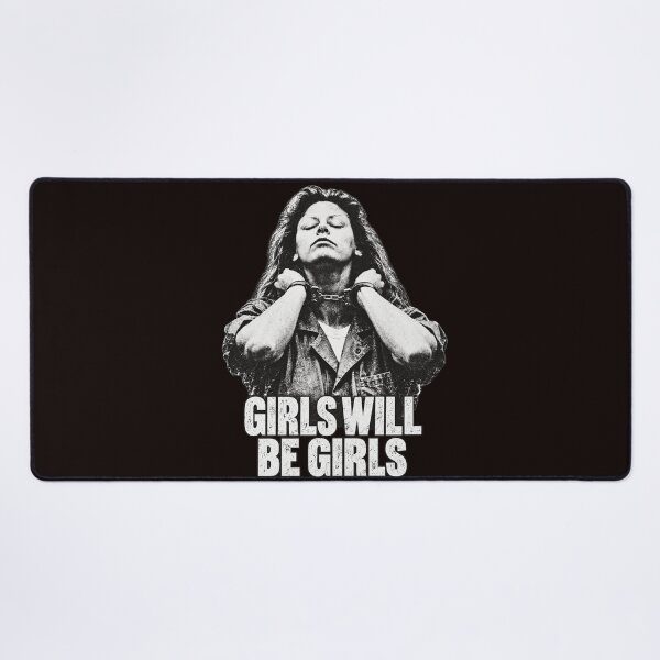 Item preview, Aileen Wuornos Girls Will Be Girls Brush Stroke Handcuffs Portrait designed and sold by bootycatclube.