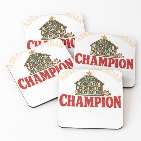 Aperçu de l'œuvre Advent Calendar Champion Christmas Countdown Vintage créée et vendue par HappyVibration.