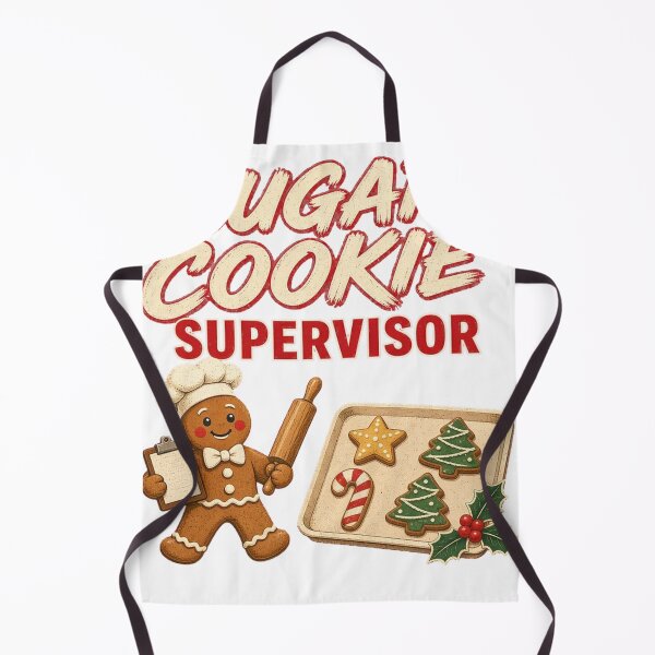 Aperçu de l'œuvre Sugar Cookie Supervisor Christmas Cookie Baking créée et vendue par HappyVibration.