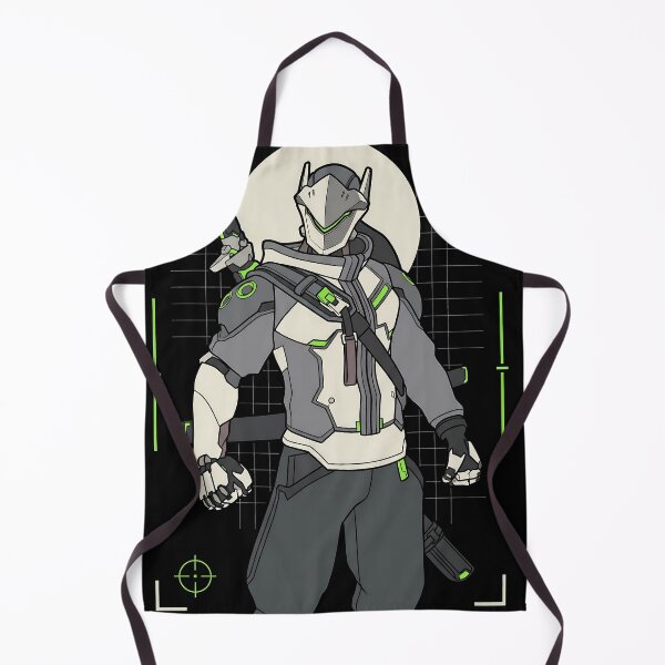 Artikelvorschau, Genji Overwatch 2 Techwear Gamer Grafik-T-Shirt entworfen und verkauft von Senpaiwaves.