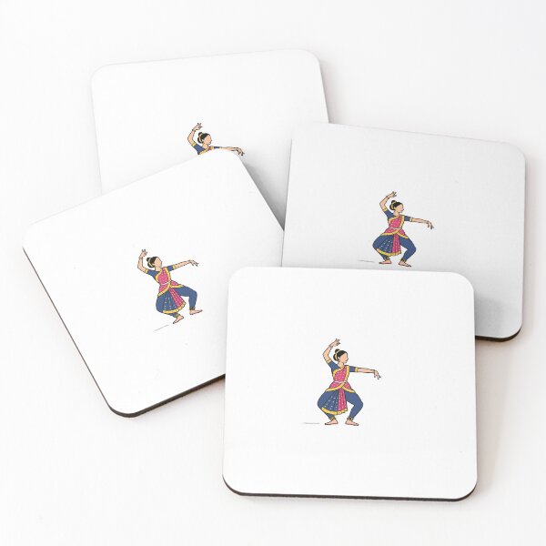Aperçu de l'œuvre Danse Kathak créée et vendue par Sticker Gallery 2.0.