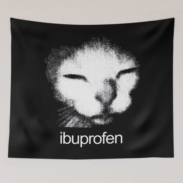 Item preview, Cat Meme Ibuprofen designed and sold by monkey981.