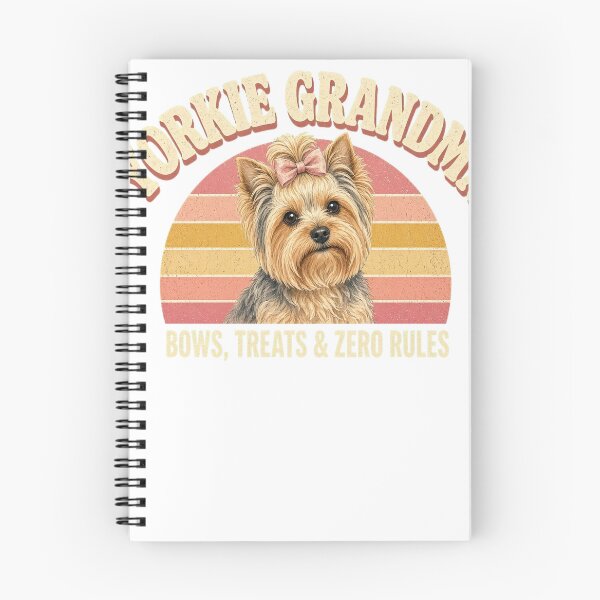 Item preview, Yorkie Grandma Bows, Treats & Zero Rules Dog Lover designed and sold by HappyVibration.