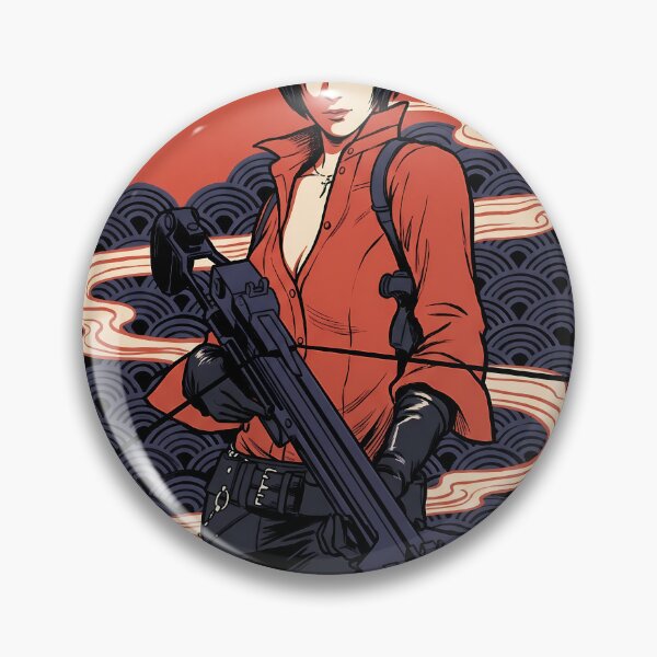 Artikelvorschau, Ada Wong Resident Evil 4 Ukiyo-e Anime Gaming Streetwear T-Shirt entworfen und verkauft von Senpaiwaves.