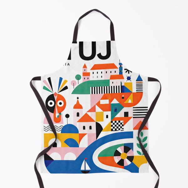 Artikelvorschau, Colorful geometric illustration of Slovenia featuring stylized a entworfen und verkauft von ckybe.