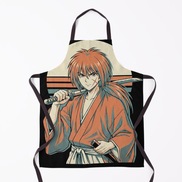 Item preview, Kenshin Himura Rurouni Kenshin Retro Gaming Graphic Tee designed and sold by Senpaiwaves.