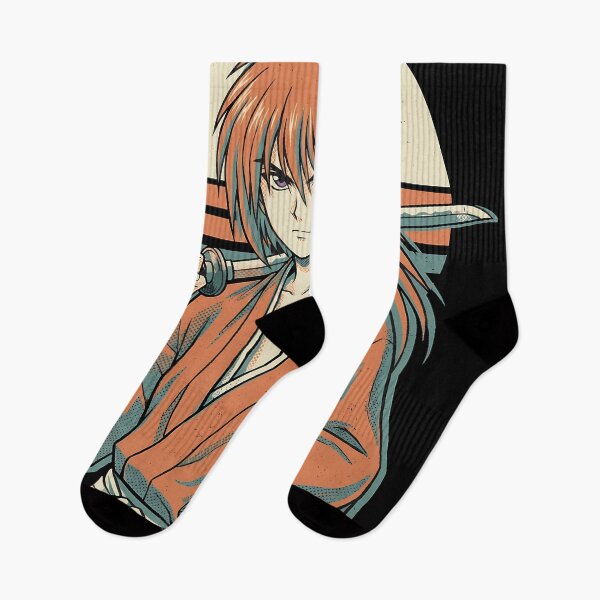 Item preview, Kenshin Himura Rurouni Kenshin Retro Gaming Graphic Tee designed and sold by Senpaiwaves.