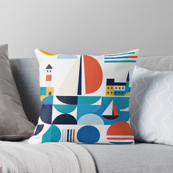 Item preview, Geometric graphic poster illustrating Mariehamn, Finland with ma designed and sold by ckybe.
