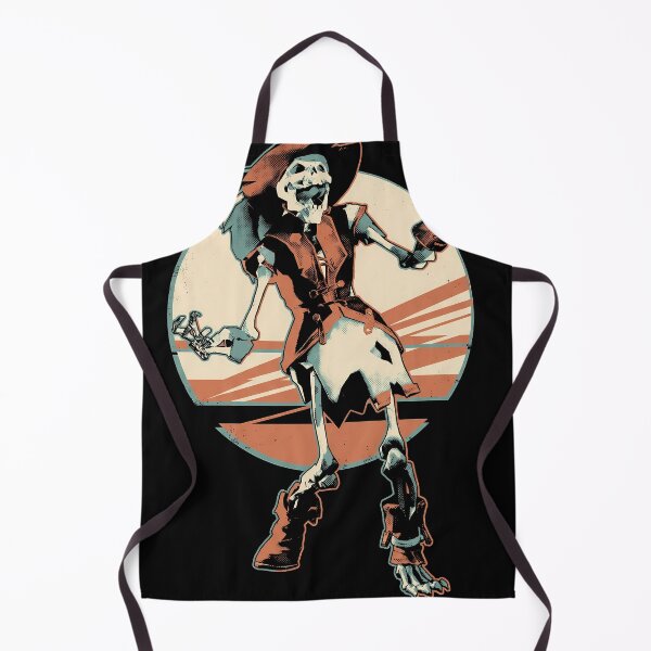 Item preview, A Skeleton Pirate Captain Sea of Thieves Retro Video Game Anime Shirt designed and sold by Senpaiwaves.