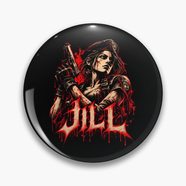 Item preview, Jill Valentine Resident Evil designed and sold by Pandaburba.