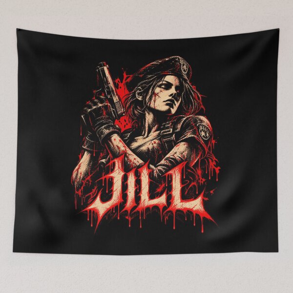 Item preview, Jill Valentine Resident Evil designed and sold by Pandaburba.