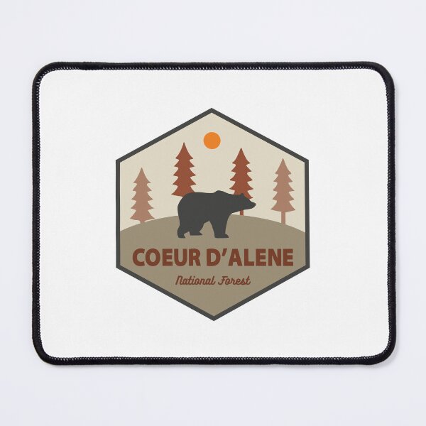 Item preview, Coeur D'Alene National Forest Bear designed and sold by Esskay Designs.