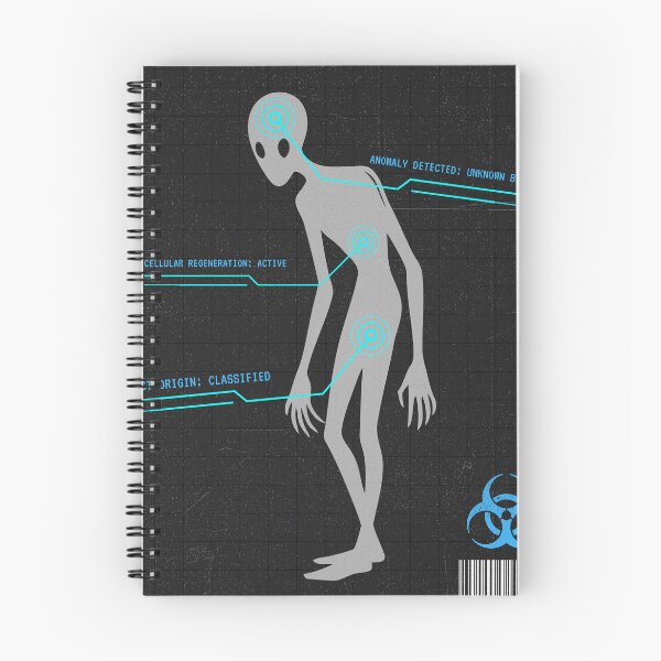 Item preview, Classified Specimen Anatomy Sci-Fi Horror Blueprint designed and sold by Mircea786.