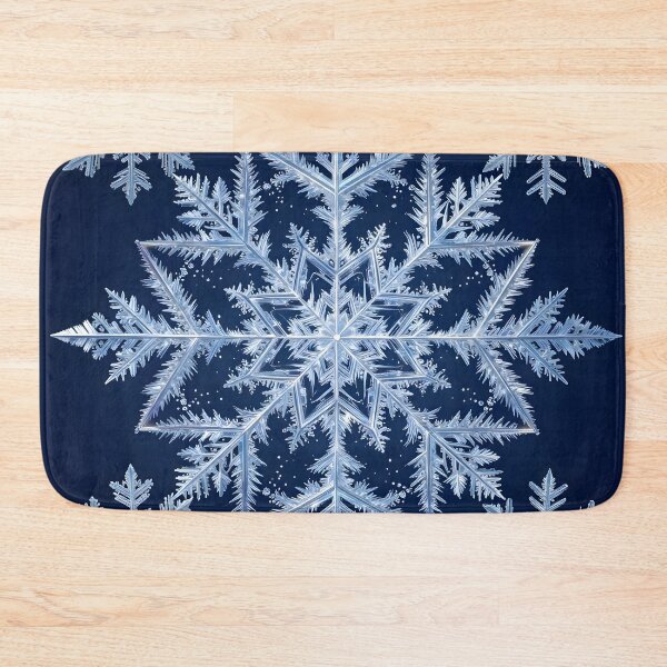 Item preview, Fractal Snowflake - Blue Winter Crystal Art designed and sold by Sybille-Yates.