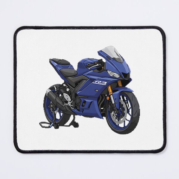 Item preview, Yamaha Motorcycle R Colorful Art Illustration Design designed and sold by area51design.