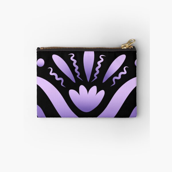 Item preview, Mystical Purple Boho Ornament Lotus Silhouette designed and sold by ZorianArt.