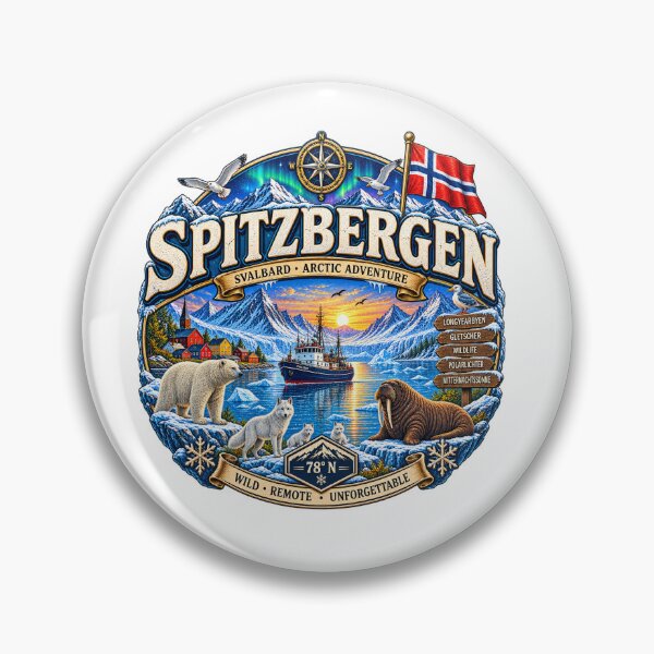 Item preview, Spitsbergen Svalbard – Arctic Polar Bear & Northern Lights designed and sold by Wandervogel123.