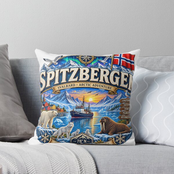Item preview, Spitsbergen Svalbard – Arctic Polar Bear & Northern Lights designed and sold by Wandervogel123.