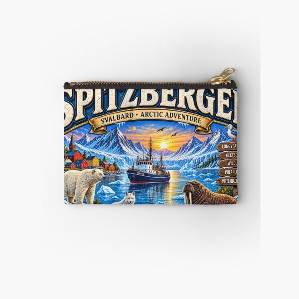 Item preview, Spitsbergen Svalbard – Arctic Polar Bear & Northern Lights designed and sold by Wandervogel123.