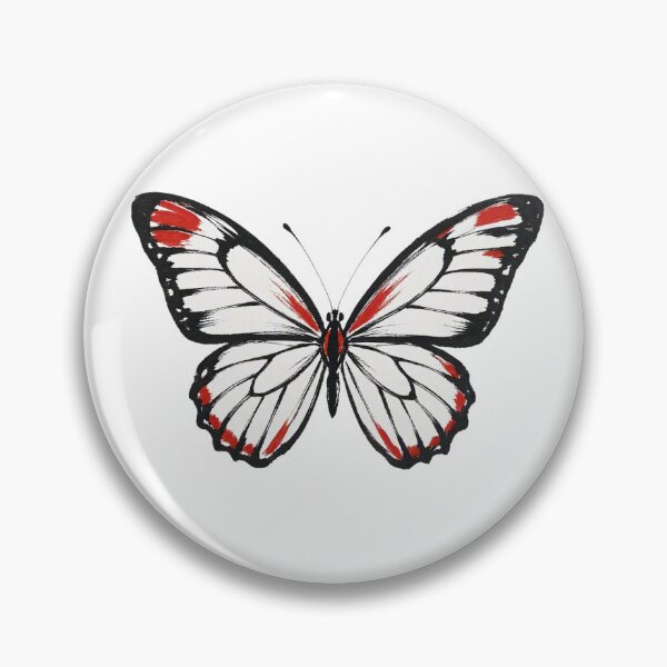 Item preview, black and red butterfly designed and sold by chubi1616.