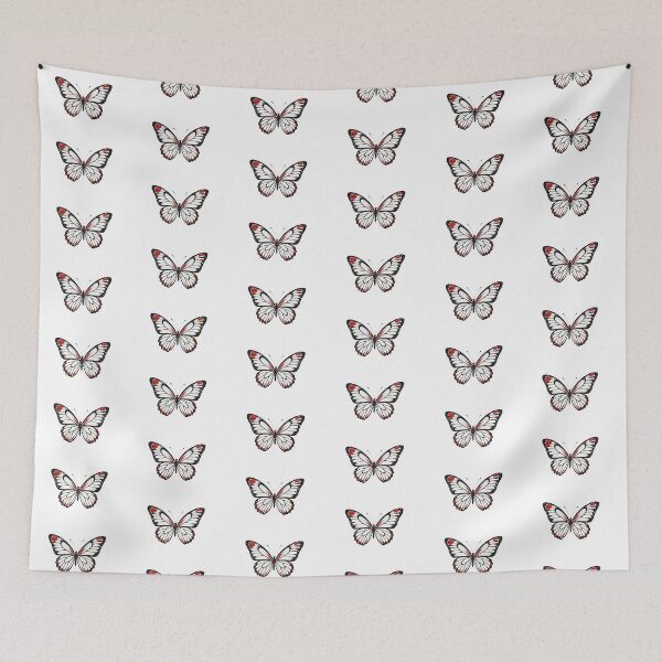 Item preview, black and red butterfly designed and sold by chubi1616.