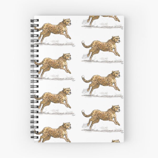 Item preview, Running Cheetah Illustration - African Wildlife & Savannah Art designed and sold by hopenoli_art.