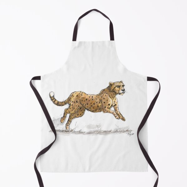 Item preview, Running Cheetah Illustration - African Wildlife & Savannah Art designed and sold by hopenoli_art.