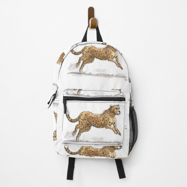 Item preview, Running Cheetah Illustration - African Wildlife & Savannah Art designed and sold by hopenoli_art.
