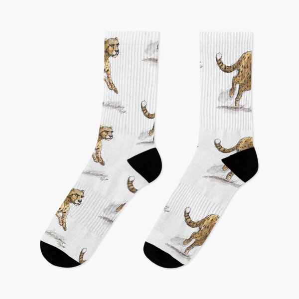 Item preview, Running Cheetah Illustration - African Wildlife & Savannah Art designed and sold by hopenoli_art.