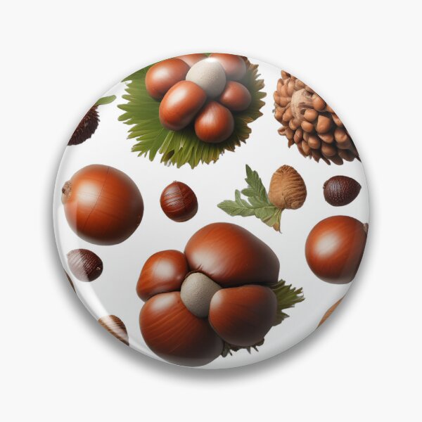 Item preview, Acorns, Chestnuts and Pine Cones designed and sold by ChromaLens.