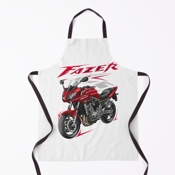 Artikelvorschau, Yamaha FZS Fazer Vivid Red Motorraddesign für Fahrer und Enthusiasten entworfen und verkauft von area51design.