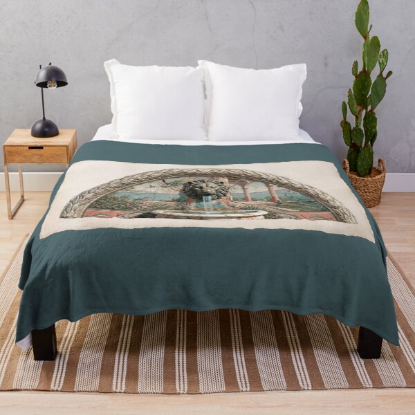 Item preview, The Lion's Spring: Roman Villa Fresco - Ancient Mosaic Art designed and sold by codex antique.