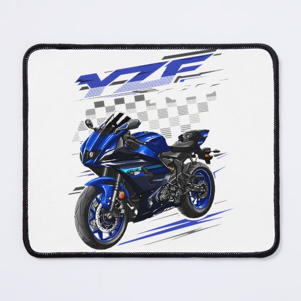 Item preview, Yamaha YZF R Team Yamaha Blue Design for Motorcycle Enthusiasts and Riders designed and sold by area51design.