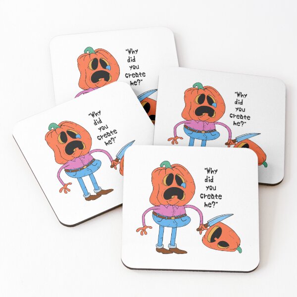Item preview, Existential Pumpkin Crisis | "Why did you create me?" designed and sold by DaliMustache.