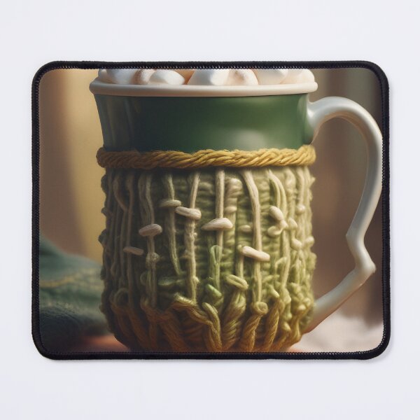 Item preview, Hot Chocolate with Marshmallows Painted Art designed and sold by ChromaLens.