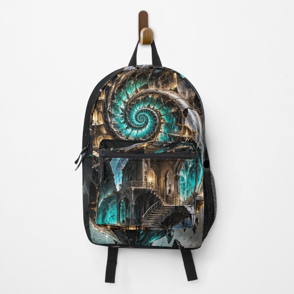 Artikelvorschau, Surreal Spiral Architecture in Turquoise entworfen und verkauft von Personiq Kaleido.