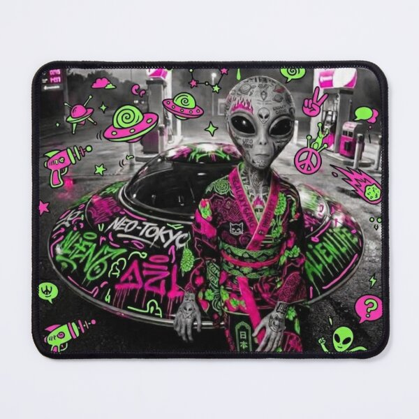 Item preview, Alien Needs a Japa-Nap After This Galaxy Ganging Up designed and sold by Print Fiction.