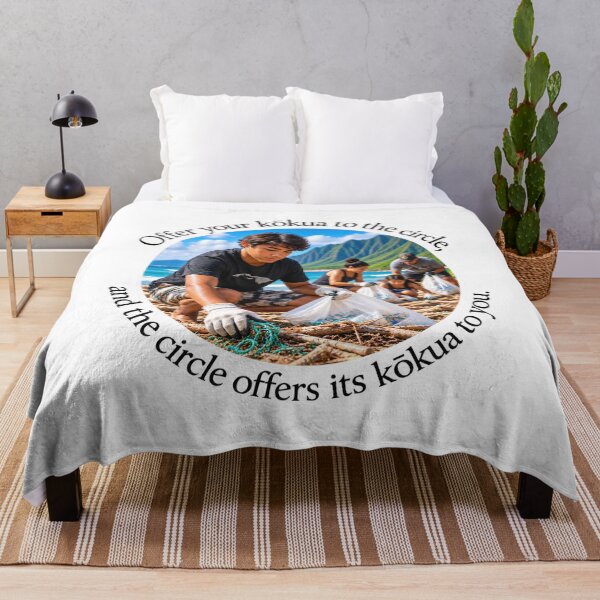 Item preview, Polynesian Community Proverb - Offer your kōkua to the circle | Pacific Art designed and sold by ShakaLife.org.