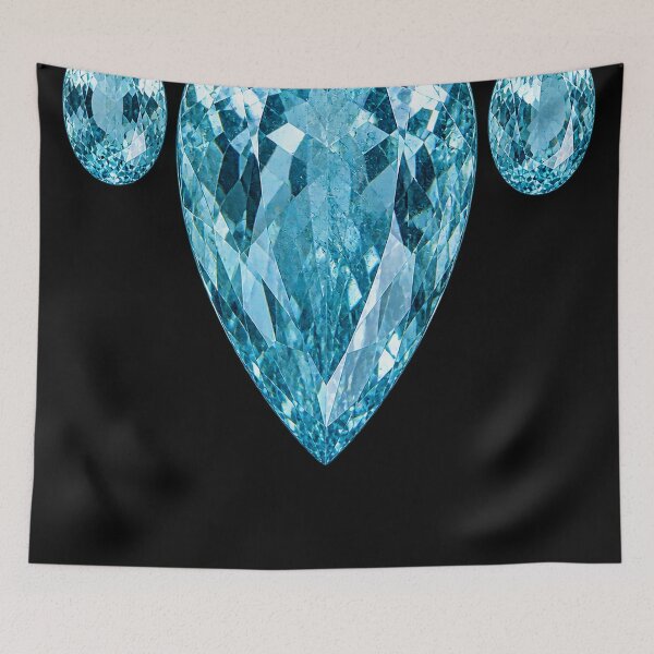 Item preview, BIRTHSTONE COLLECTION ⭐FULL - MARCH • AQUAMARINE • Modern designed and sold by WheelieGdArt.