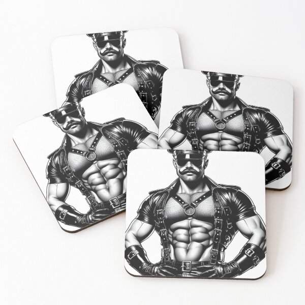 Item preview, Gay Leather Berlin Leder Bar "Standby!" German Pride Graphic Design designed and sold by ItsAKinkThing.