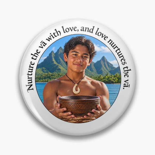 Item preview, Tonga Relationships Proverb - Nurture the vā with love | Pacific Art designed and sold by ShakaLife.org.
